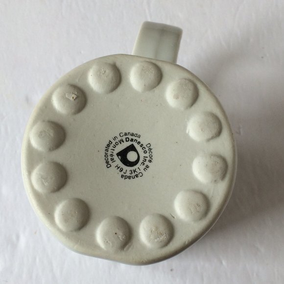 Hockey Hall of Fame HHOF Coffee Mug White French English Danesco Ceramic 8 oz - Picture 7 of 9